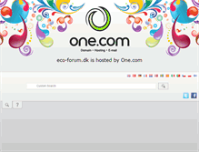 Tablet Screenshot of eco-forum.dk